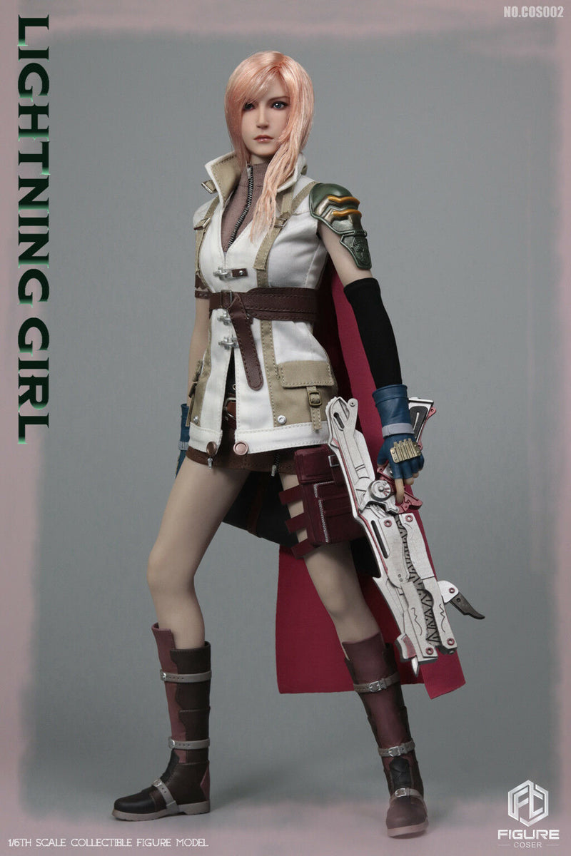 Load image into Gallery viewer, Lightning Girl - White Vest
