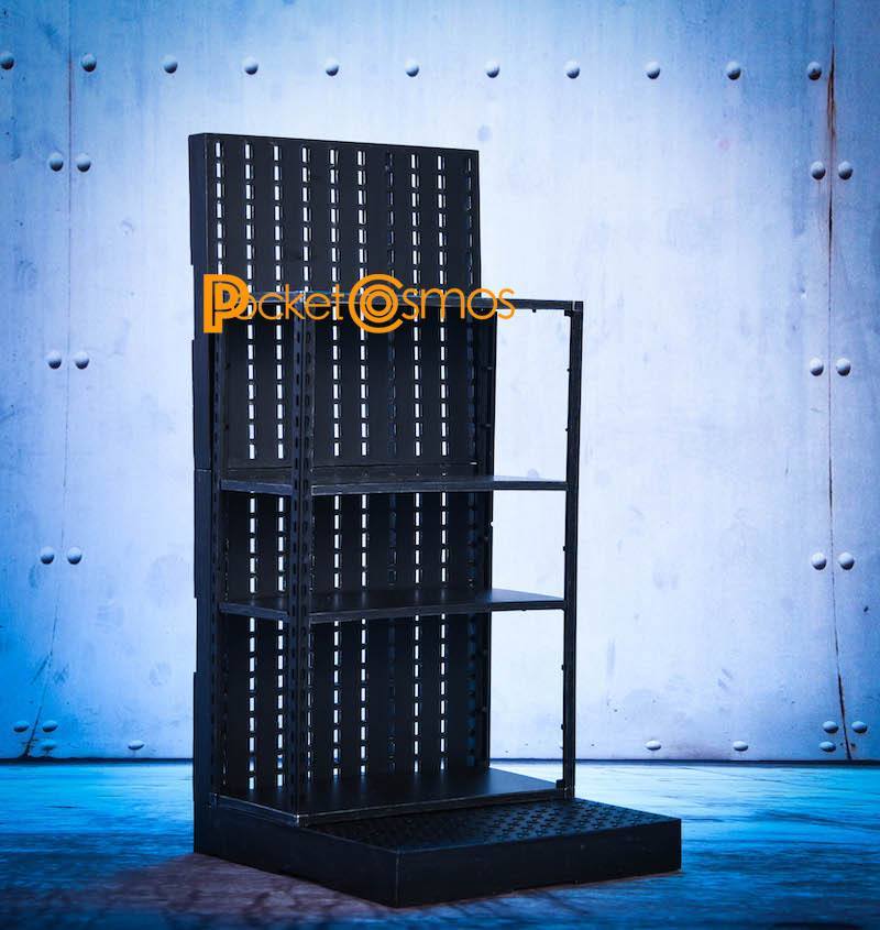 Load image into Gallery viewer, 1/12 - Metal Weapons Cabinet &amp; Rack - MINT IN BOX

