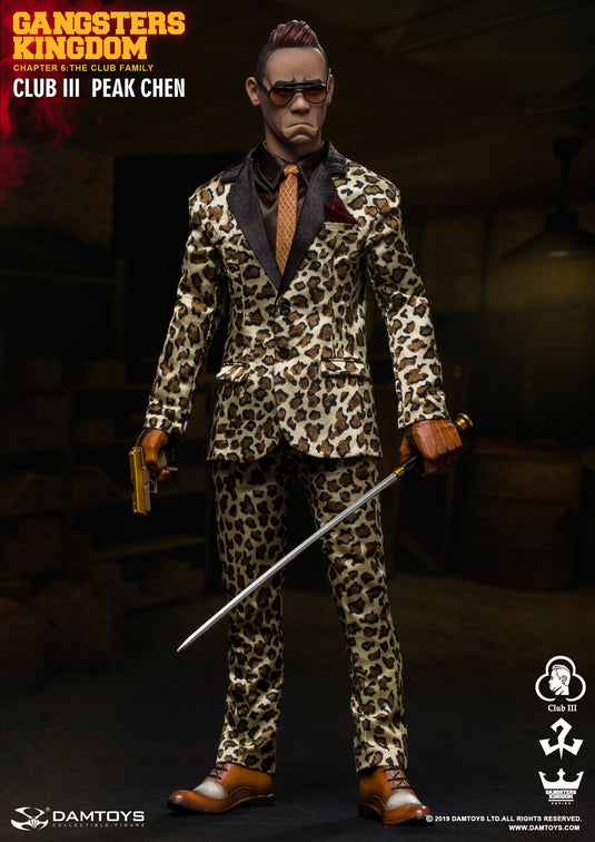 Club 3 - Peak Chen - Male Body w/Cheetah Like Suit & Shoes