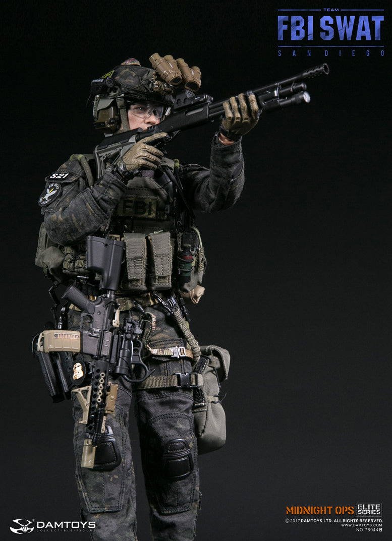 Load image into Gallery viewer, San Diego SWAT - Team B - Midnight Ops - MINT IN BOX

