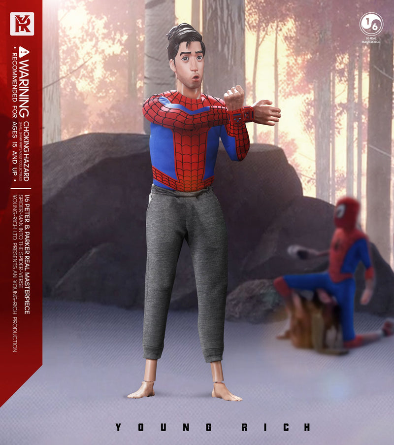 Load image into Gallery viewer, Middle Aged Spiderman - Phone &amp; Flashdrive w/Sticker Set
