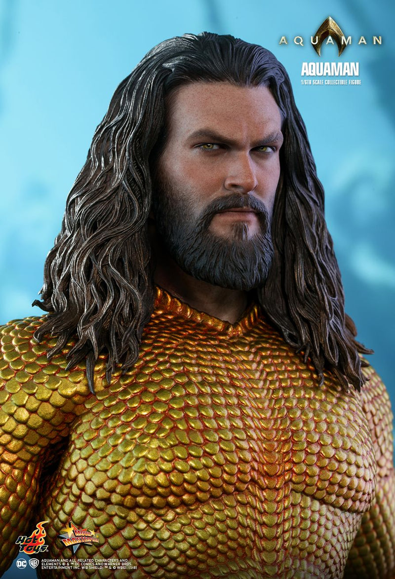 Load image into Gallery viewer, Aquaman - Male Head Sculpt In Jason Momoa Likeness
