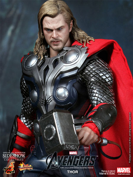 The Avengers - Thor - Black Boots w/Shin Guard (Peg Type)