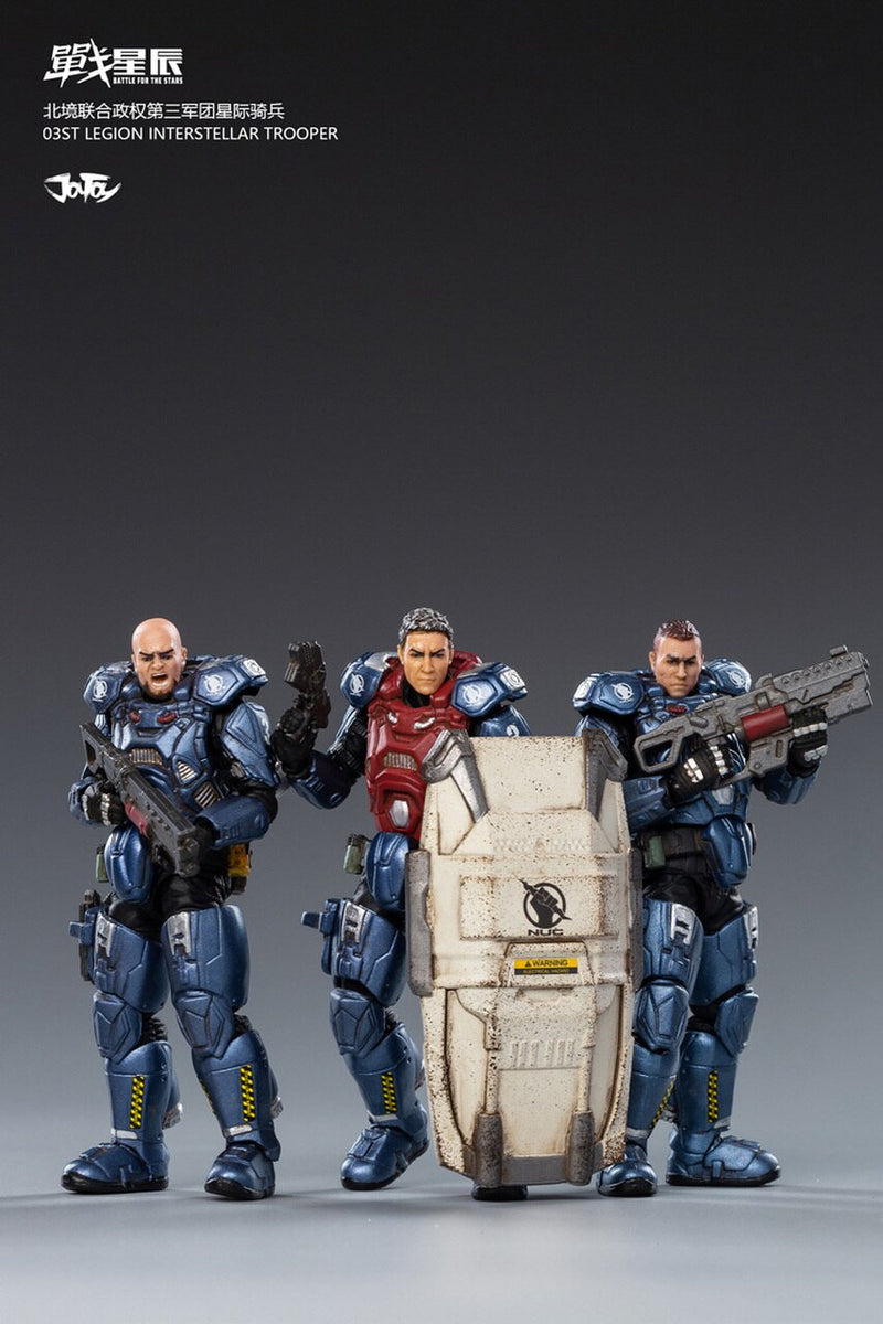 Load image into Gallery viewer, 1/18 - Battle For The Star - Interstellar Trooper Figure Type 3
