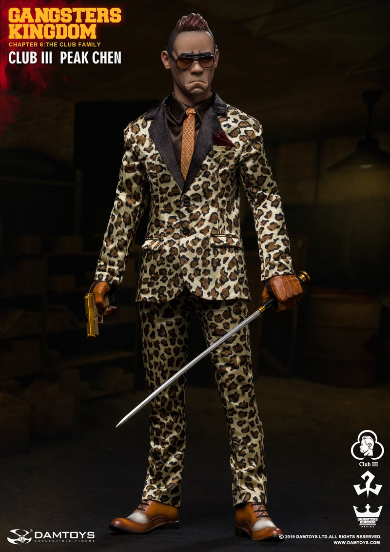 Load image into Gallery viewer, Club 3 - Peak Chen - Black Sunglasses
