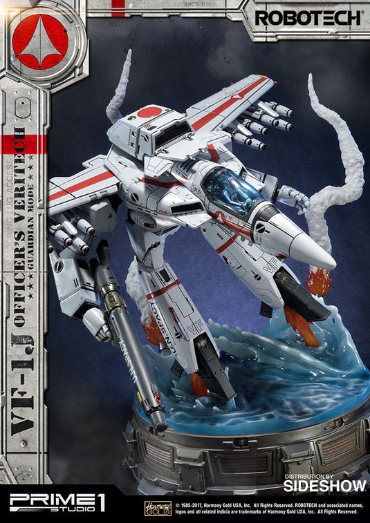 Other Scale - VF-1J Officers Veritech GM Statue - MINT IN BOX
