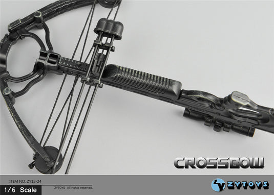 Black Crossbow w/Arrows - MINT IN BOX