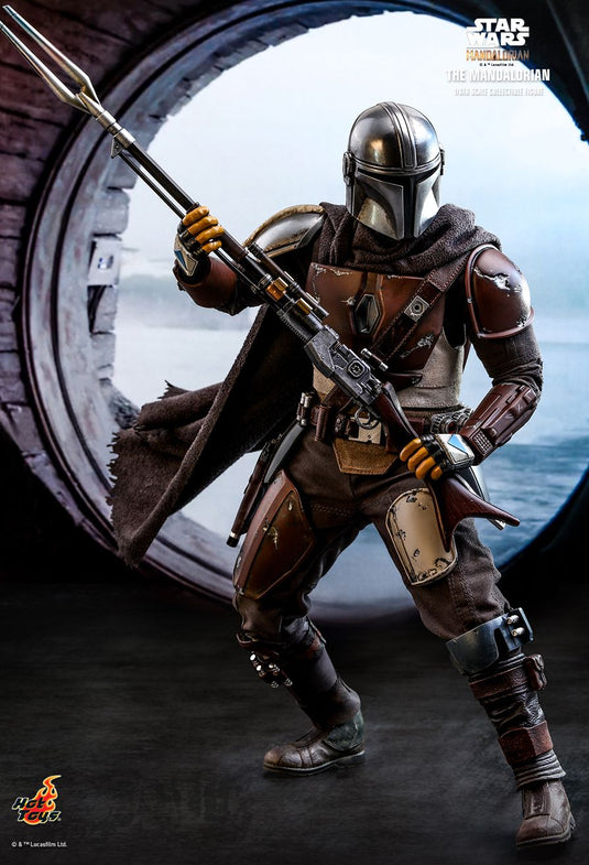 Star Wars - The Mandalorian - Weathered Boots w/Shin Guards (Peg Type)