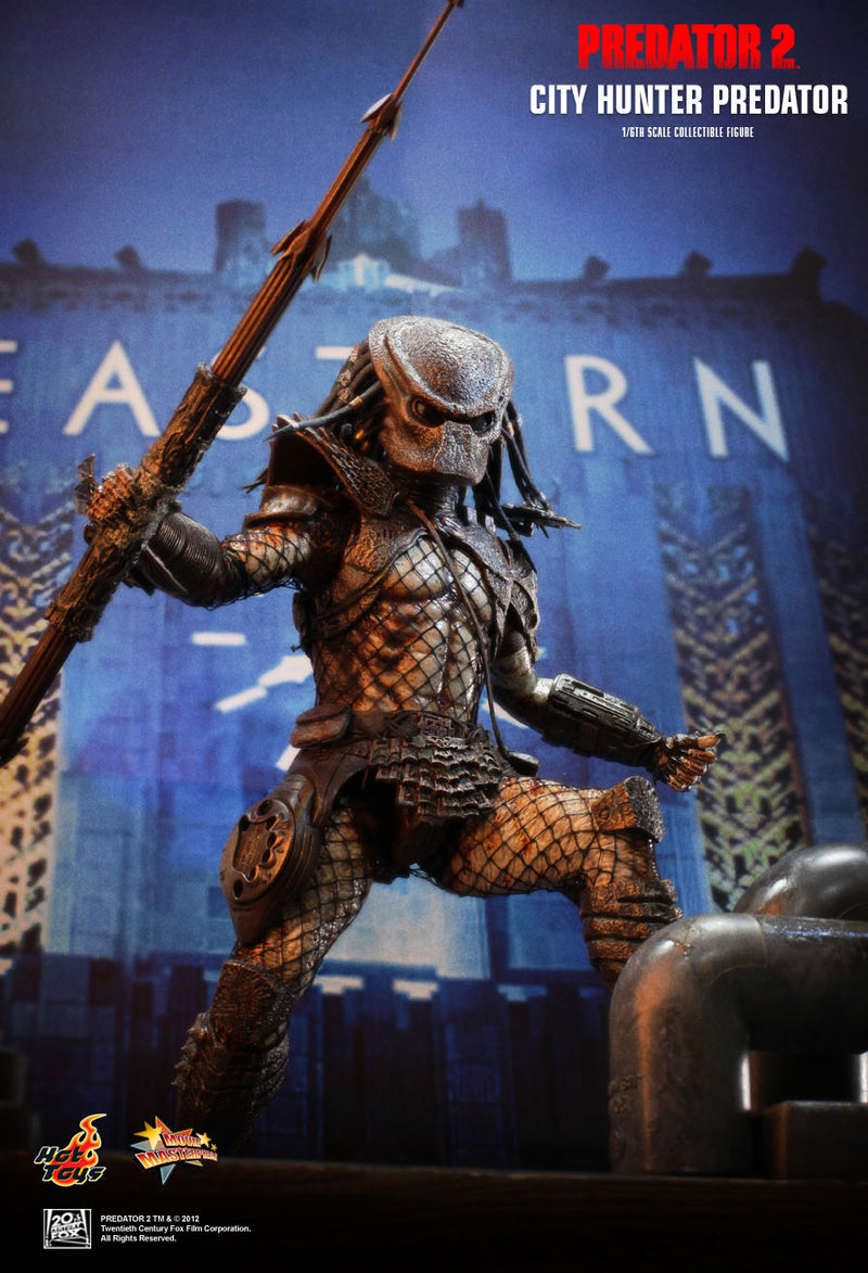 PREDATOR シティハンタープレデター　hottoys Movie Masterpiece Predator 2 City Hunter 1/6 Figure Predator
