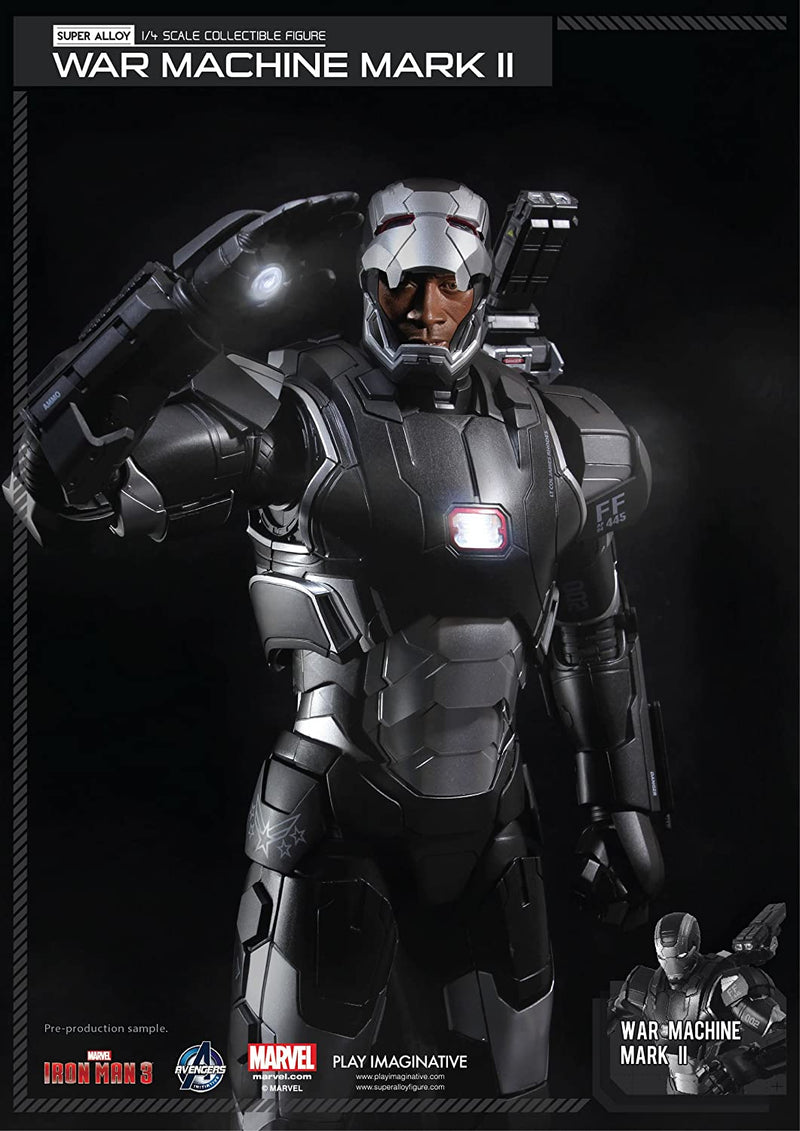 Load image into Gallery viewer, 1/4 Scale - Iron Man 3 - War Machine Mark II - MINT IN BOX
