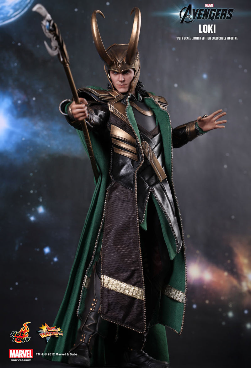 Load image into Gallery viewer, The Avengers - Loki - Black Knee-High Boots (Peg Type)
