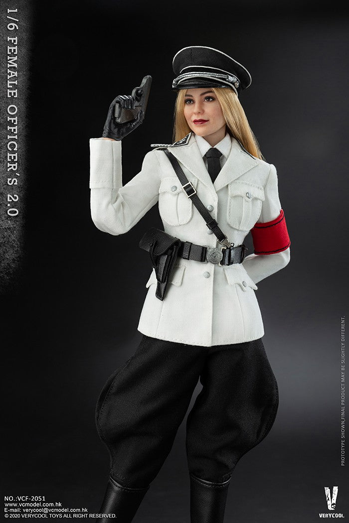 Load image into Gallery viewer, WWII - Female German SS Officer - Female Head Sculpt
