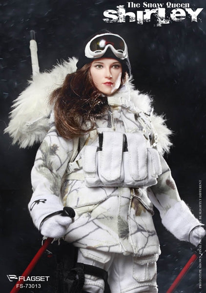 Load image into Gallery viewer, Snow Queen Shirley - Collapsible Ski Poles
