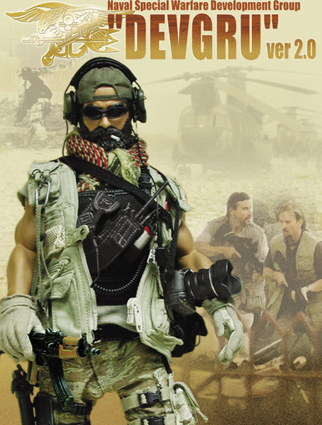 Load image into Gallery viewer, DEVGRU NWD Group - 3C Desert Dual Cell Drop Leg Pouch
