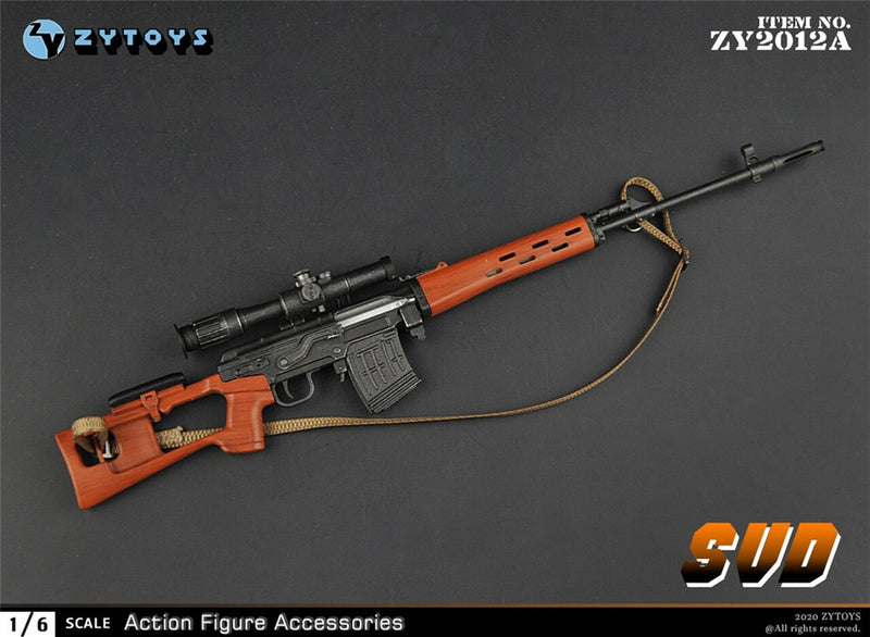 Load image into Gallery viewer, Dragunov SVD Sniper Rifle w/Rifle Scope - MINT IN BOX
