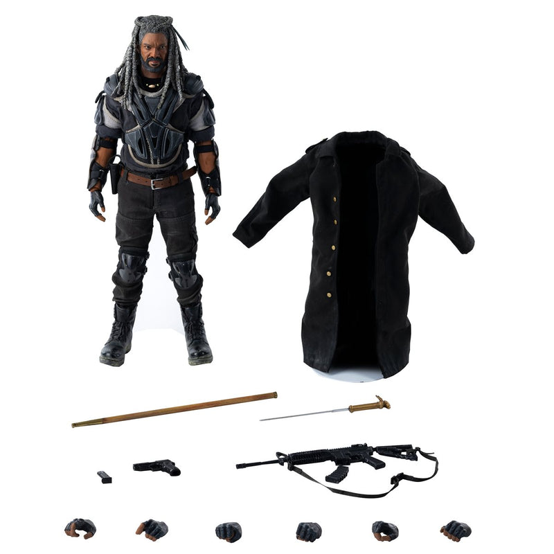 Load image into Gallery viewer, TWD - King Ezekiel - Grey Shirt w/Rolled Up Sleeves
