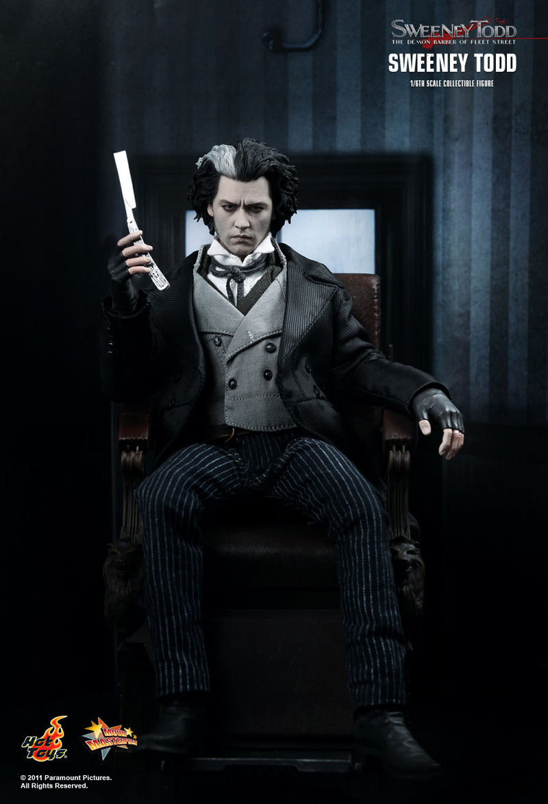 Load image into Gallery viewer, Sweeney Todd - Black Boots (Peg Type)
