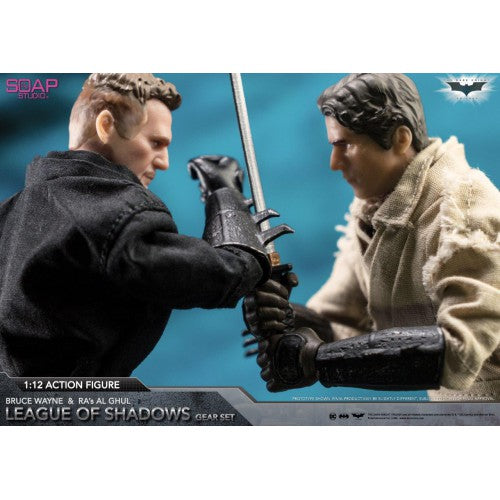 Load image into Gallery viewer, 1/12 scale - Batman - Bruce Wayne &amp; Henry Ducard Combo - MINT IN BOX
