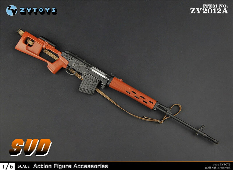 Load image into Gallery viewer, Dragunov SVD Sniper Rifle w/Rifle Scope - MINT IN BOX
