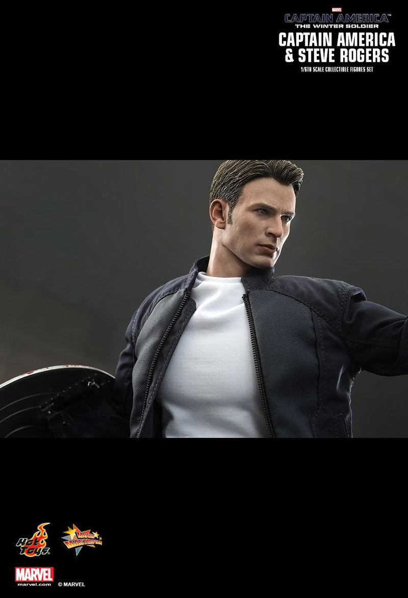 Load image into Gallery viewer, Captain America: TWS - Steve Rogers &amp; Cap 2-Pack - MINT IN BOX
