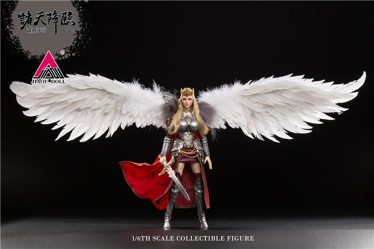 Load image into Gallery viewer, Angel Yan - Crown Edition - Silver Shoulder Armor Set
