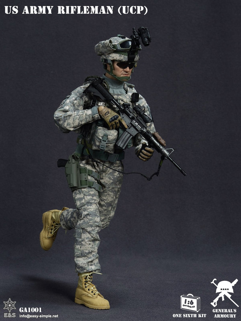 Load image into Gallery viewer, US Army Rifleman UCP - Male Body w/ACU Uniform Set
