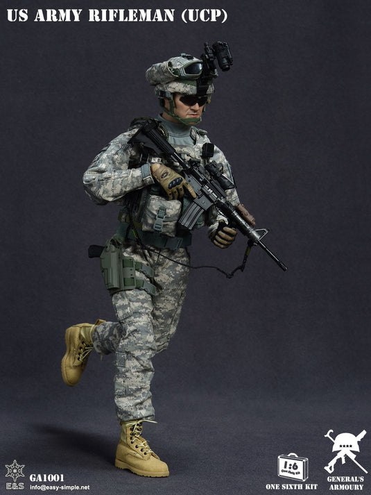 US Army Rifleman UCP - Male Body w/ACU Uniform Set