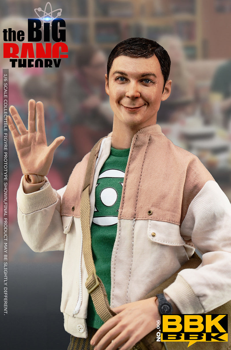 Load image into Gallery viewer, Sheldon Cooper - Expression Head Sculpt w/Jim Parsons Likeness
