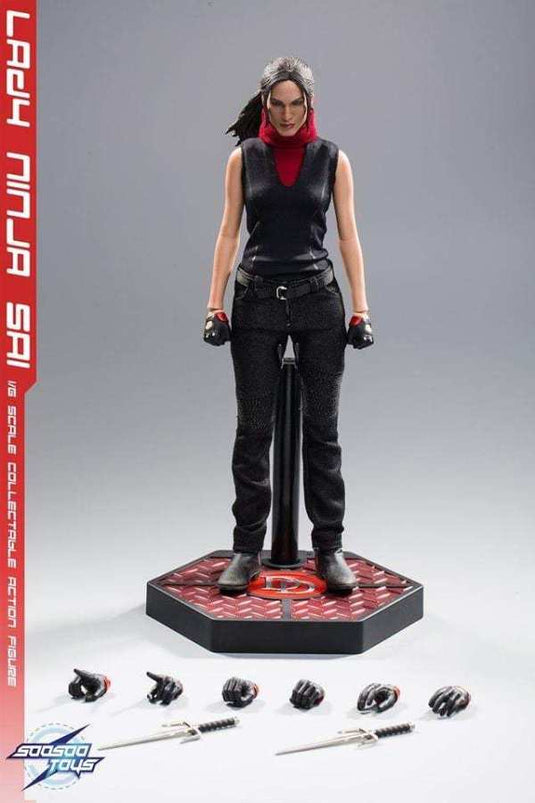 Lady Ninja Sai - Black Pants