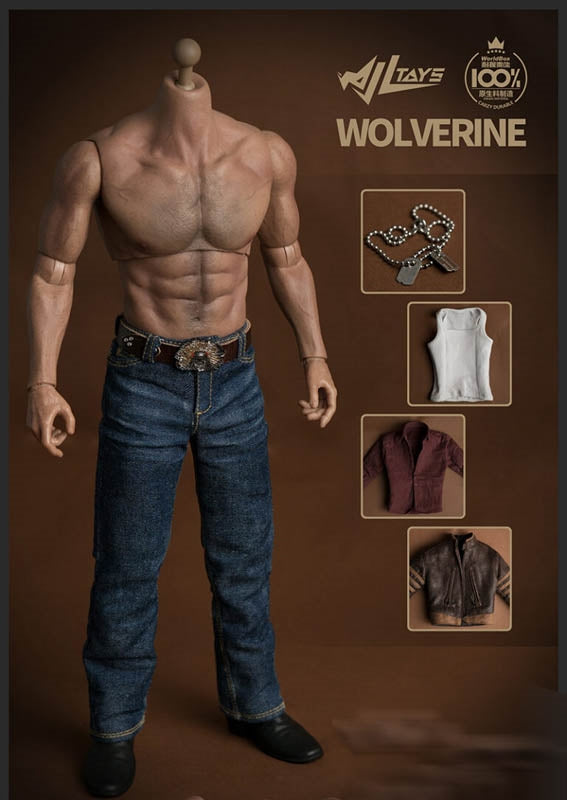 Load image into Gallery viewer, Steel Wolf Clothing Set - Brown Leather-Like Belt

