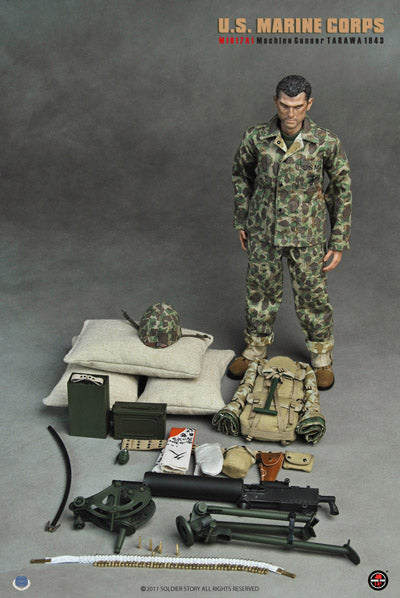 WWII - U.S. M1917A1 Gunner - Sandbag