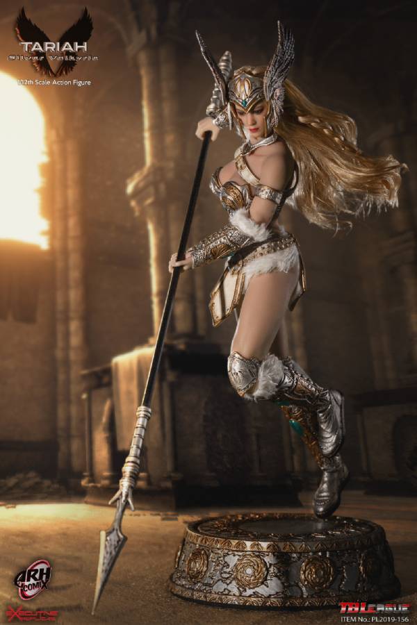 Load image into Gallery viewer, 1/12 - Tariah Silver Valkyrie - Base Figure Stand
