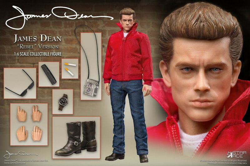 Load image into Gallery viewer, James Dean - Rebel Ver - Male Base Body w/Hands
