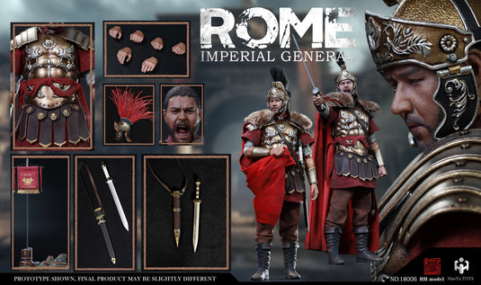 Roman Imperial General - Male Head Sculpt