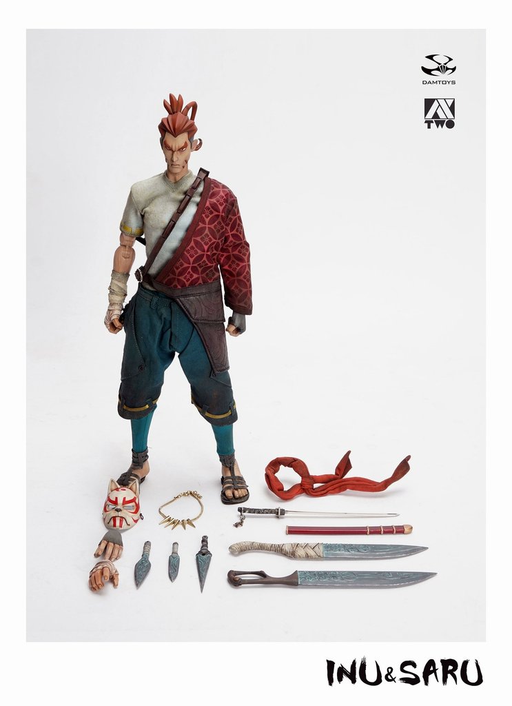 Load image into Gallery viewer, Ninkyo Seiji - Half-Kimono w/Sword, Dagger &amp; Holster Set
