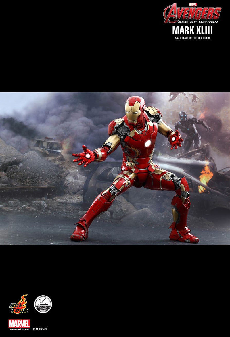 Load image into Gallery viewer, 1/4 - Avengers Age Of Ultron - Iron Man Mark XLIII - MIOB (Read Desc)

