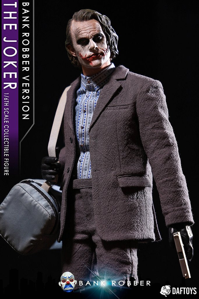 Load image into Gallery viewer, The Joker Bank Robber Ver. - Male Clown Masked Head Sculpt

