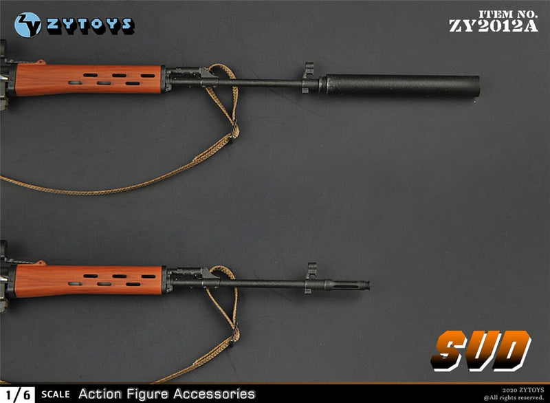 Load image into Gallery viewer, Dragunov SVD Sniper Rifle w/Rifle Scope - MINT IN BOX
