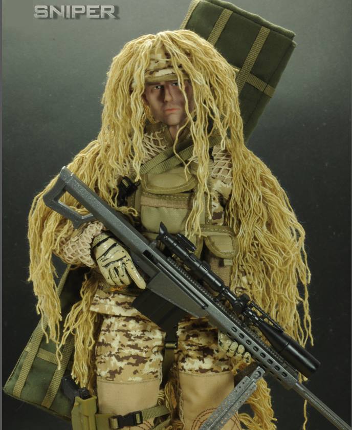 Load image into Gallery viewer, U.S. Marine Sniper - Magazine &amp; Map Set
