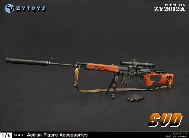 Load image into Gallery viewer, Dragunov SVD Sniper Rifle w/Rifle Scope - MINT IN BOX
