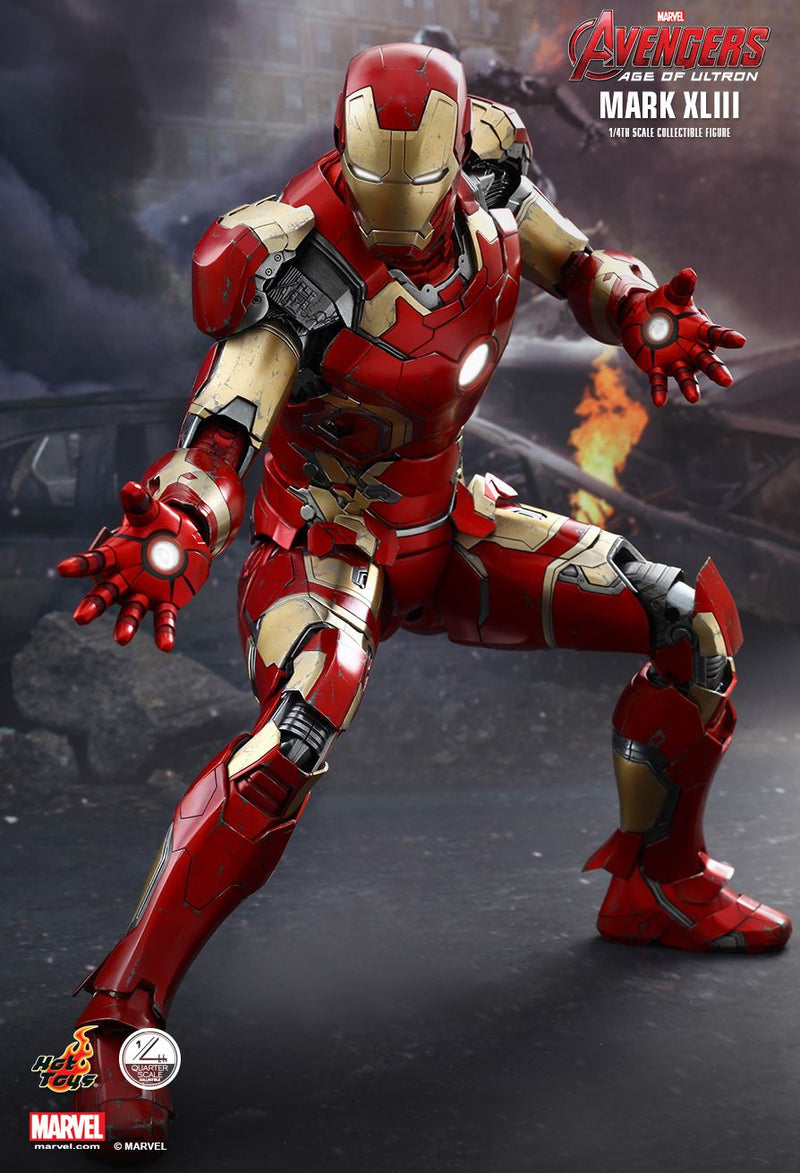 Load image into Gallery viewer, 1/4 - Avengers Age Of Ultron - Iron Man Mark XLIII - MIOB (Read Desc)
