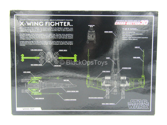 1/35 - Star Wars - X-Wing 3D Cross Section Set - MINT IN BOX