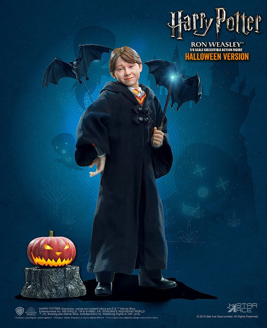 Ron Weasley - Halloween - Brown Sorting Wizard Hat