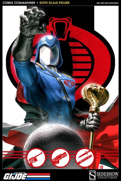 Load image into Gallery viewer, GI JOE - Cobra Commander - Exclusive Edition  - MINT IN BOX
