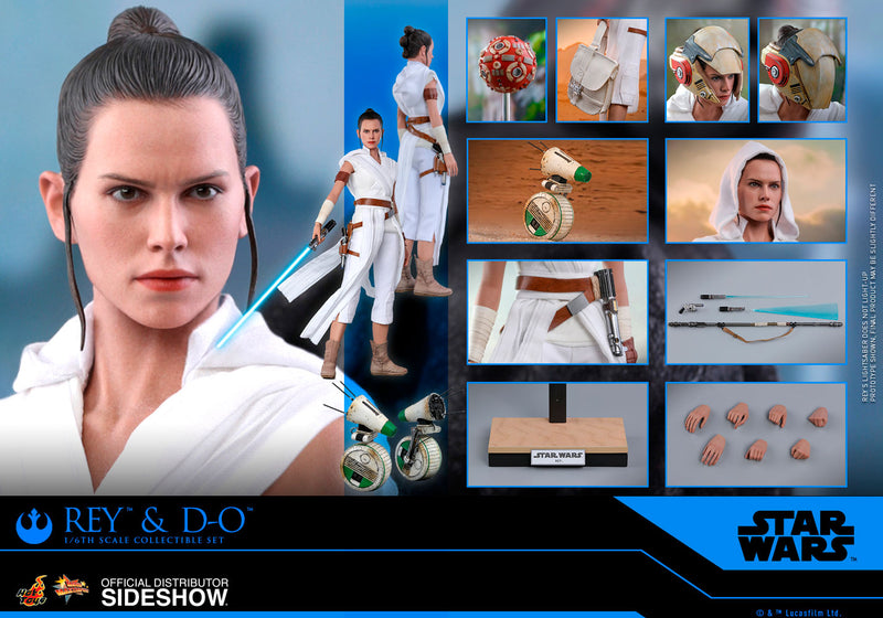 Load image into Gallery viewer, Star Wars TROS - Rey &amp; D-O - Training Droid w/Stand
