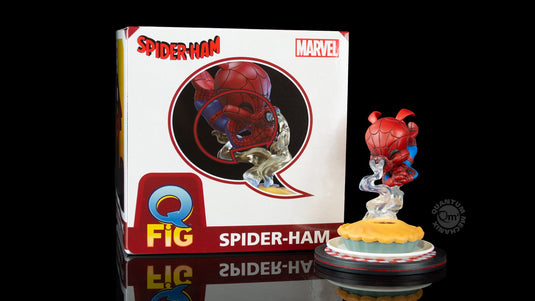 Spider-Ham Q-Fig Diorama - MINT IN BOX