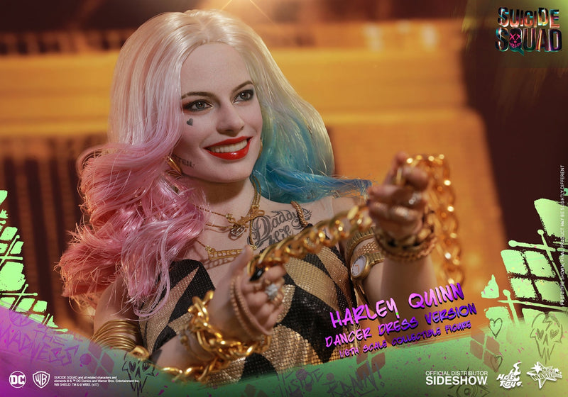 Load image into Gallery viewer, Suicide Squad - Harley Quinn Dancer - Gold Chain
