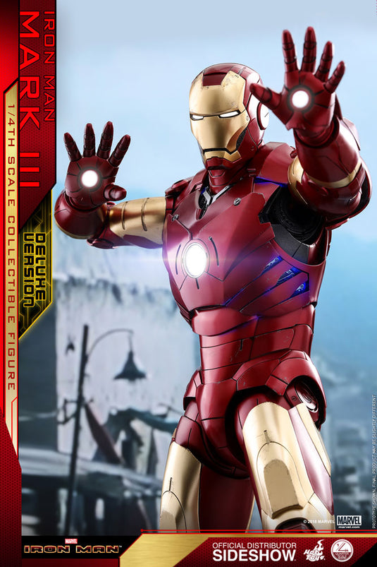 1/4 Scale - Iron Man Mark III Deluxe Version - MINT IN BOX