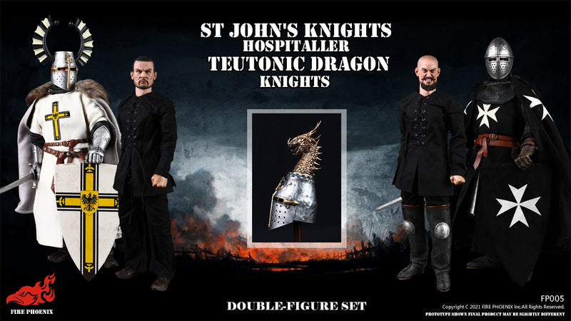 Load image into Gallery viewer, St John&#39;s Knights Hospitaller &amp; Teutonic Dragon Knight - MINT IN BOX
