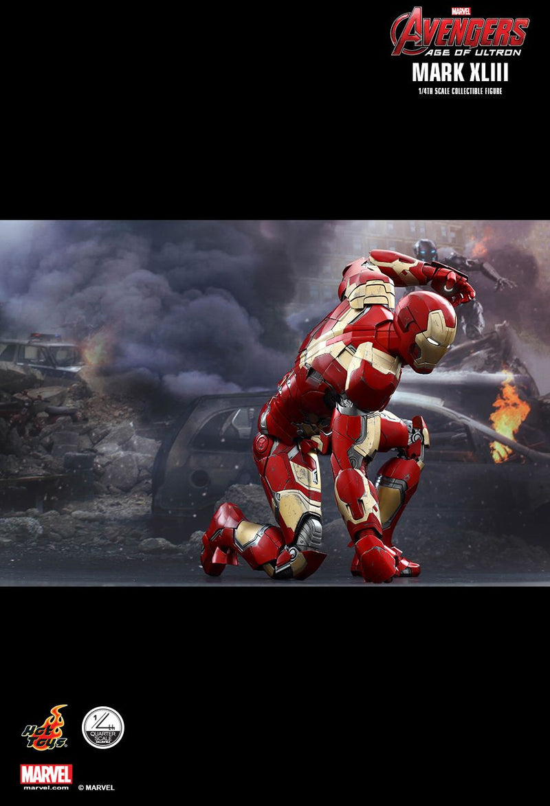 Load image into Gallery viewer, 1/4 - Avengers Age Of Ultron - Iron Man Mark XLIII - MIOB (Read Desc)
